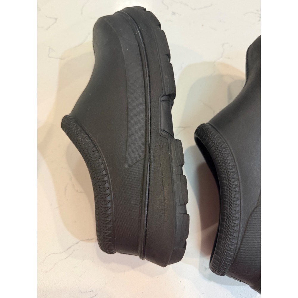 UGG Tasman X Black Waterproof Rubber Clogs Womens 9 Slip On Rain Shoes 1125730 - Picture 7 of 7